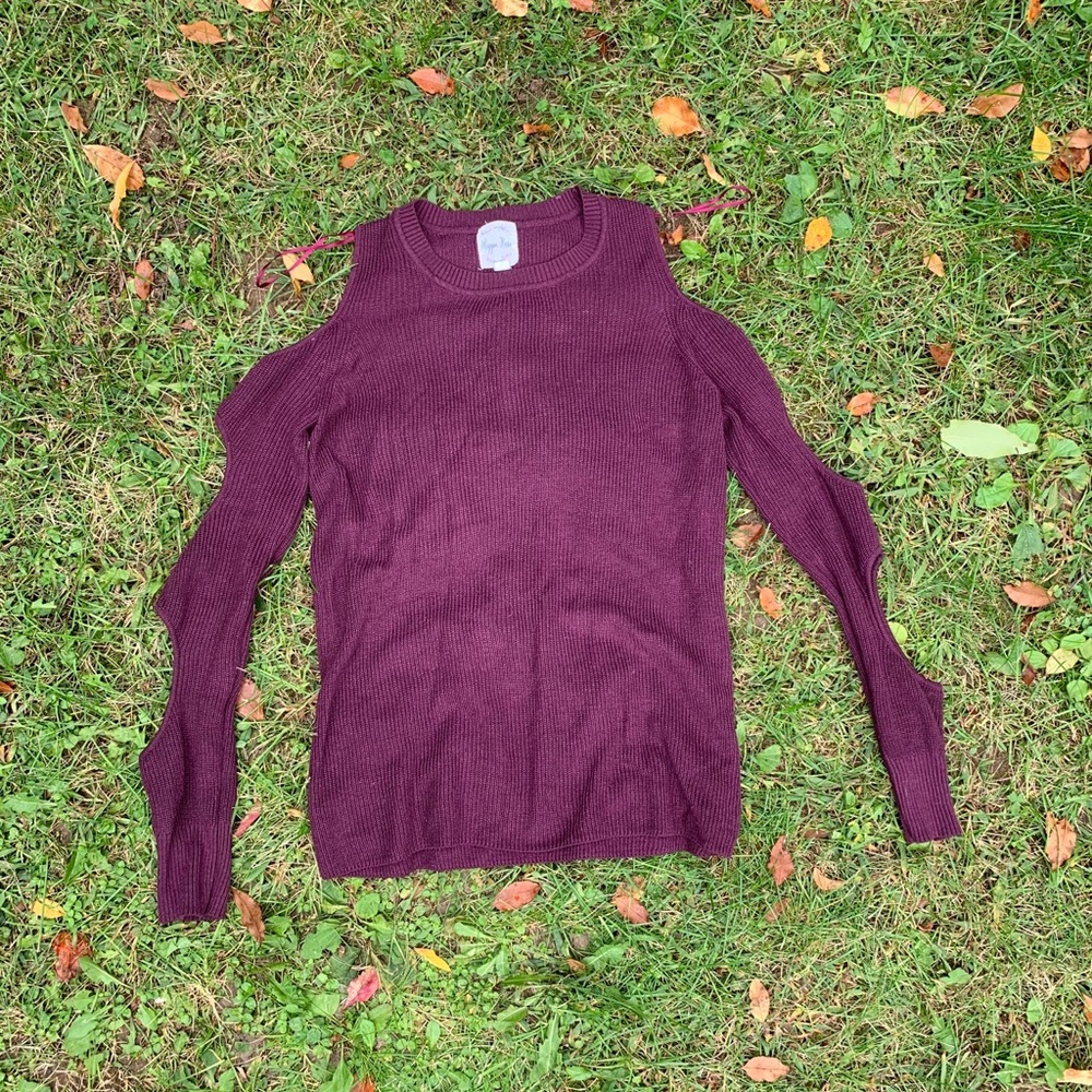 Hippie rose sweater